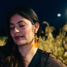 Load image into Gallery viewer, Cempazuchitl Four Elements Acrylic Earrings