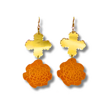 Load image into Gallery viewer, Cempazuchitl Four Elements Acrylic Earrings