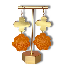 Load image into Gallery viewer, Cempazuchitl Four Elements Acrylic Earrings