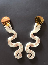 Load image into Gallery viewer, Maya Acending Serpent Acrylic Earrings