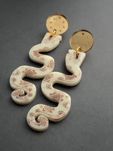 Load image into Gallery viewer, Maya Acending Serpent Acrylic Earrings