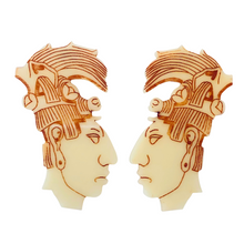 Load image into Gallery viewer, Pakal Acrylic Earrings