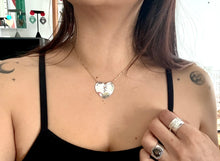 Load image into Gallery viewer, Broken Heart Silver Necklace and 24kg
