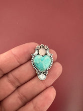 Load image into Gallery viewer, Blooming Corazon 3 Amazonite and Rose Quartz
