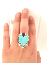 Load image into Gallery viewer, Amazonite and Carnelian Cosmic Hart 1
