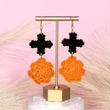 Load image into Gallery viewer, Cempazuchitl Four Elements Acrylic Earrings
