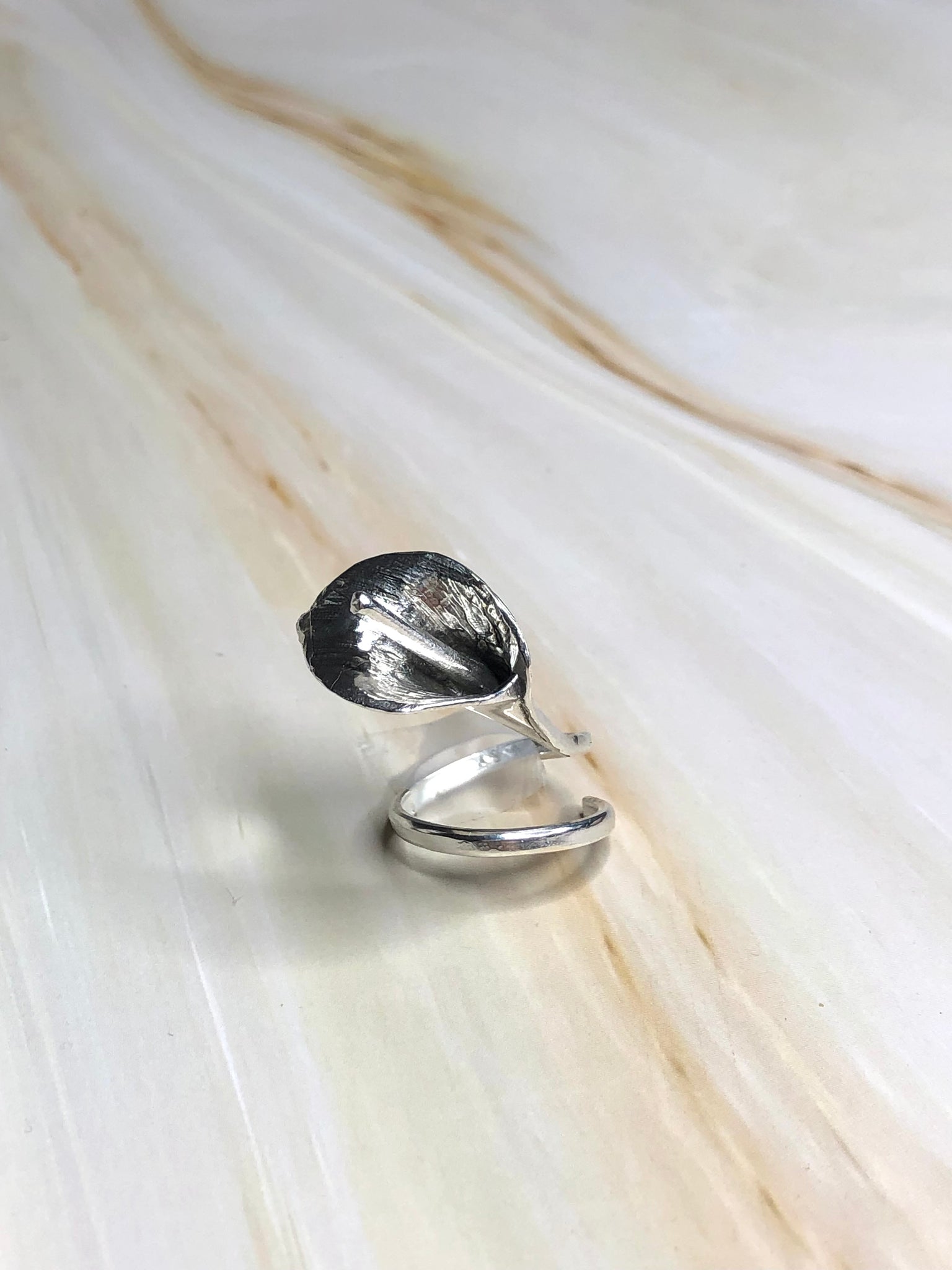 Adjustable Silver Feather Ring – Yoga Mandala Shop