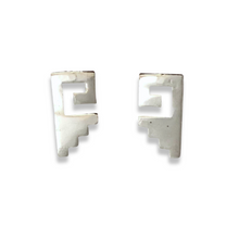 Load image into Gallery viewer, Mitla Silver Earrings
